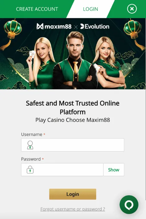 Maxim88 Login Guide